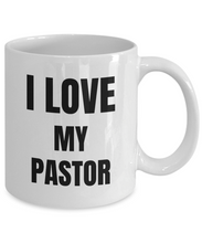 Load image into Gallery viewer, I Love My Pastor Mug Funny Gift Idea Novelty Gag Coffee Tea Cup-Coffee Mug