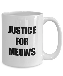 Justice Cat Mug Funny Gift Idea for Novelty Gag Coffee Tea Cup-Coffee Mug
