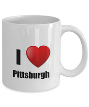 Load image into Gallery viewer, Pittsburgh Mug I Love City Lover Pride Funny Gift Idea for Novelty Gag Coffee Tea Cup-Coffee Mug