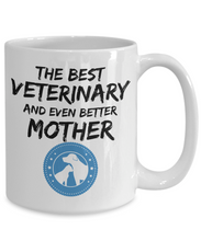 Load image into Gallery viewer, Veterinary Mom Mug Best Vet Mother Funny Gift for Mama Novelty Gag Coffee Tea Cup-Coffee Mug