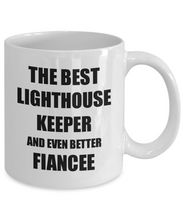 Load image into Gallery viewer, Lighthouse Keeper Fiancee Mug Funny Gift Idea for Her Betrothed Gag Inspiring Joke The Best And Even Better Coffee Tea Cup-Coffee Mug