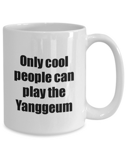 Yanggeum Player Mug Musician Funny Gift Idea Gag Coffee Tea Cup-Coffee Mug