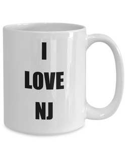 I Love Nj Mug Funny Gift Idea Novelty Gag Coffee Tea Cup-Coffee Mug