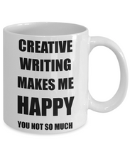Load image into Gallery viewer, Creative Writing Mug Lover Fan Funny Gift Idea Hobby Novelty Gag Coffee Tea Cup-Coffee Mug