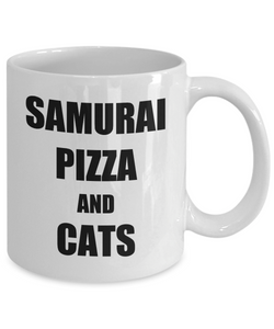 Samurai Pizza Cats Mug Funny Gift Idea for Novelty Gag Coffee Tea Cup-[style]