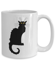 Load image into Gallery viewer, Le Chat Noir Mug Funny Gift Idea for Novelty Gag Coffee Tea Cup-[style]