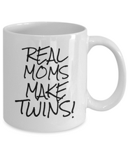 Load image into Gallery viewer, Real moms make twins mug-Coffee Mug