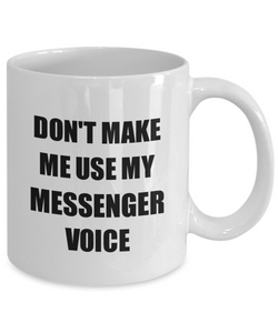 Messenger Mug Coworker Gift Idea Funny Gag For Job Coffee Tea Cup-Coffee Mug