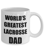 Load image into Gallery viewer, Lacrosse Dad Mug Funny Gift Idea for Novelty Gag Coffee Tea Cup-Coffee Mug