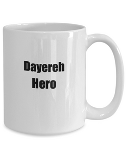 Funny Dayereh Hero Mug Musician Gift Instrument Player Gag Coffee Tea Cup-Coffee Mug