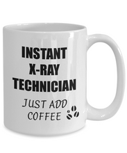 Load image into Gallery viewer, X-Ray Technician Mug Instant Just Add Coffee Funny Gift Idea for Corworker Present Workplace Joke Office Tea Cup-Coffee Mug