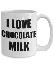 Load image into Gallery viewer, I Love Chocolate Milk Mug Funny Gift Idea Novelty Gag Coffee Tea Cup-[style]