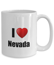 Load image into Gallery viewer, Nevada Mug I Love State Lover Pride Funny Gift Idea for Novelty Gag Coffee Tea Cup-Coffee Mug