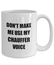 Load image into Gallery viewer, Chauffer Mug Coworker Gift Idea Funny Gag For Job Coffee Tea Cup-Coffee Mug
