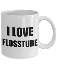 Load image into Gallery viewer, I Love Flosstube Mug Funny Gift Idea Novelty Gag Coffee Tea Cup-Coffee Mug