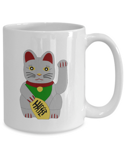 Neko Lucky Cat Mug Funny Gift Idea for Novelty Gag Coffee Tea Cup-[style]