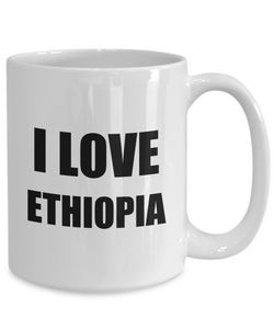 I Love Ethiopia Mug Funny Gift Idea Novelty Gag Coffee Tea Cup-Coffee Mug