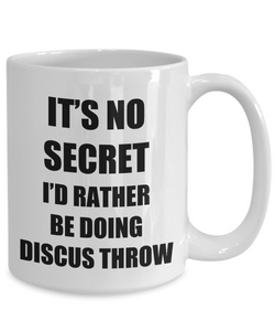 Discus Throw Mug Sport Fan Lover Funny Gift Idea Novelty Gag Coffee Tea Cup-Coffee Mug
