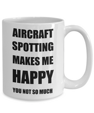 Load image into Gallery viewer, Aircraft Spotting Mug Lover Fan Funny Gift Idea Hobby Novelty Gag Coffee Tea Cup-Coffee Mug