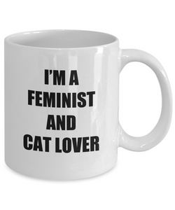 Cat Feminist Mug Funny Gift Idea for Novelty Gag Coffee Tea Cup-[style]