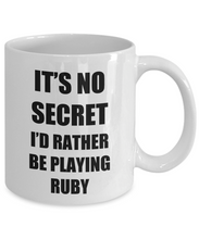 Load image into Gallery viewer, Ruby Mug Sport Fan Lover Funny Gift Idea Novelty Gag Coffee Tea Cup-Coffee Mug
