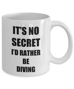 Diving Mug Sport Fan Lover Funny Gift Idea Novelty Gag Coffee Tea Cup-Coffee Mug