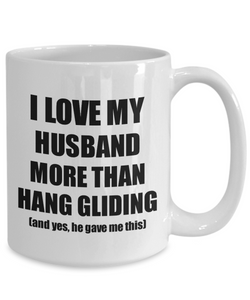 Hang Gliding Wife Mug Funny Valentine Gift Idea For My Spouse Lover From Husband Coffee Tea Cup-Coffee Mug