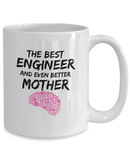 Load image into Gallery viewer, Funny Engineer Mom Mug Best Enginer Mother Coffee Cup-Coffee Mug