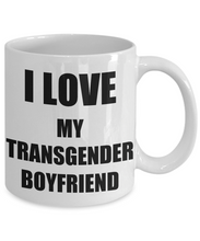 Load image into Gallery viewer, I Love My Transgender Boyfriend Mug Funny Gift Unisex Tee-[style]