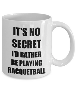 Racquetball Mug Sport Fan Lover Funny Gift Idea Novelty Gag Coffee Tea Cup-Coffee Mug