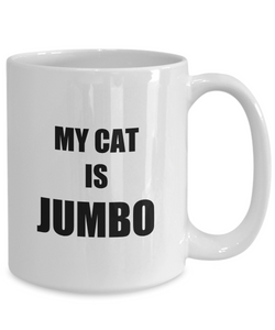 Jumbo Cat Mug Funny Gift Idea for Novelty Gag Coffee Tea Cup-[style]