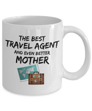 Load image into Gallery viewer, Travel Agent Mom Mug Best Mother Funny Gift for Mama Novelty Gag Coffee Tea Cup-Coffee Mug