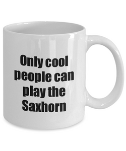 Saxhorn Player Mug Musician Funny Gift Idea Gag Coffee Tea Cup-Coffee Mug