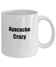 Load image into Gallery viewer, Funny Ayacucho Crazy Mug Musician Gift Instrument Player Present Coffee Tea Cup-Coffee Mug