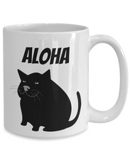 Load image into Gallery viewer, Cat Hawaiin Mug Aloha Funny Gift Idea for Novelty Gag Coffee Tea Cup-[style]
