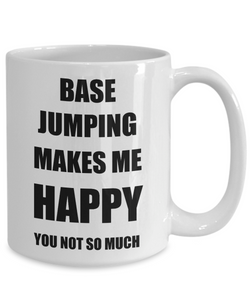 Base Jumping Mug Lover Fan Funny Gift Idea Hobby Novelty Gag Coffee Tea Cup-Coffee Mug