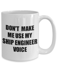 Load image into Gallery viewer, Ship Engineer Mug Coworker Gift Idea Funny Gag For Job Coffee Tea Cup Voice-Coffee Mug