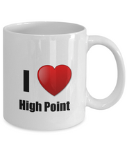 Load image into Gallery viewer, High Point Mug I Love City Lover Pride Funny Gift Idea for Novelty Gag Coffee Tea Cup-Coffee Mug