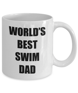 Swim Dad Mug Funny Gift Idea for Novelty Gag Coffee Tea Cup-Coffee Mug
