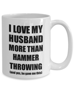 Hammer Throwing Wife Mug Funny Valentine Gift Idea For My Spouse Lover From Husband Coffee Tea Cup-Coffee Mug