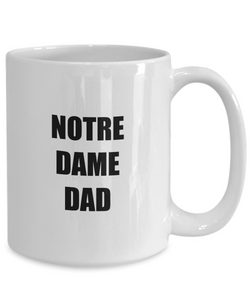 Notre Dame Dad Mug Funny Gift Idea for Novelty Gag Coffee Tea Cup-Coffee Mug