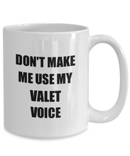 Load image into Gallery viewer, Valet Mug Coworker Gift Idea Funny Gag For Job Coffee Tea Cup-Coffee Mug