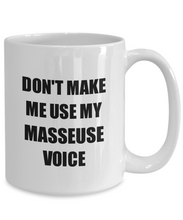 Load image into Gallery viewer, Masseuse Mug Coworker Gift Idea Funny Gag For Job Coffee Tea Cup-Coffee Mug