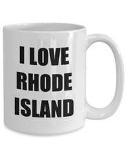 Load image into Gallery viewer, I Love Rhode Island Mug Funny Gift Idea Novelty Gag Coffee Tea Cup-Coffee Mug