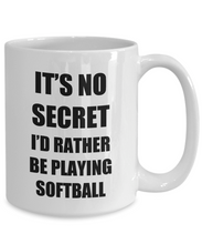 Load image into Gallery viewer, Softball Mug Sport Fan Lover Funny Gift Idea Novelty Gag Coffee Tea Cup-Coffee Mug