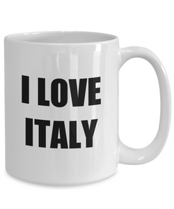I Love Italy Mug Funny Gift Idea Novelty Gag Coffee Tea Cup-Coffee Mug