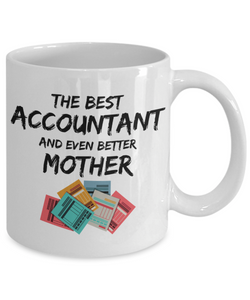 Funny Acountant Mom Gift Best Mother Mug for Mama Novelty Gag Coffee Tea Cup-Coffee Mug