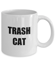 Load image into Gallery viewer, Trash Cat Mug Funny Gift Idea for Novelty Gag Coffee Tea Cup-[style]