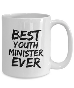 Youth Minister Mug Best Ever Funny Gift for Coworkers Novelty Gag Coffee Tea Cup-Coffee Mug