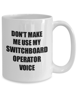 Switchboard Operator Mug Coworker Gift Idea Funny Gag For Job Coffee Tea Cup-Coffee Mug